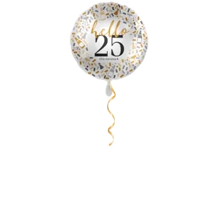 Hello 25 Ballon - 43 cm