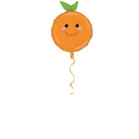 Orange Ballon - 66cm