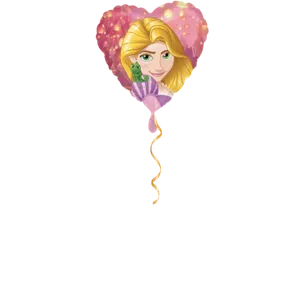 Rapunzel mit Frosch Ballon - 43cm