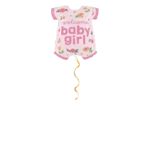 Welcome Babygirl Ballon - 79cm