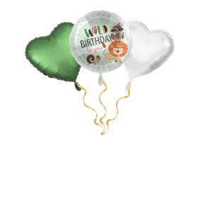 Wild Birthday to you Ballon-Set