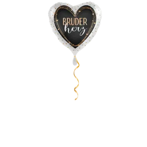 Bruder Herz Ballon - 43cm