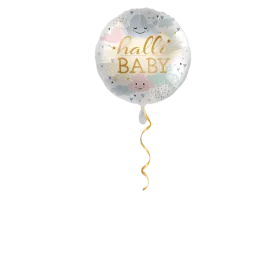 Hallo Baby Pastell Ballon - 43cm