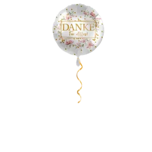 Danke für Alles Ballon - 43 cm