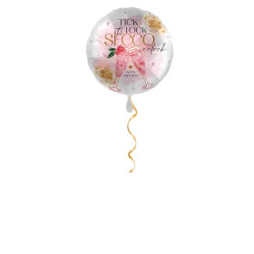 Pink & Shiny Secco Birthday Ballon - 43cm