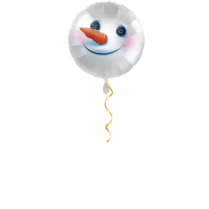 Schneemann Ballon - 43cm