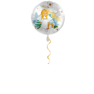 Christkind mit Geschenk Ballon - 43cm