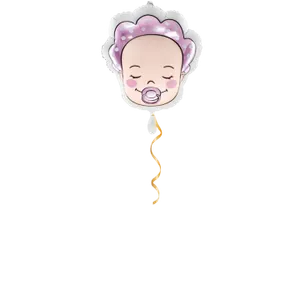 Baby Mädchen Ballon - 43 cm