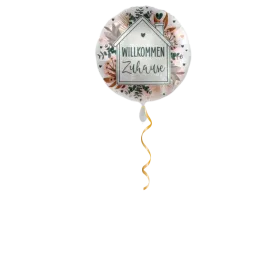 Willkommen Zuhause Ballon - 43 cm