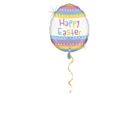 Happy easter oeuf de Pâques ballon - 46cm