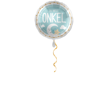 Du wirst Onkel Ballon - 43cm