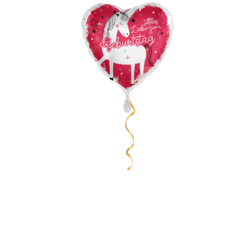 Einhorn Geburtstag Ballon - 43cm