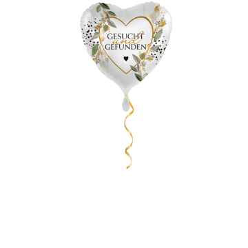 Gesucht und Gefunden floral Ballon - 43cm
