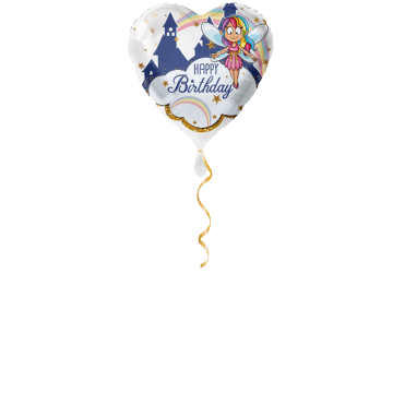 Feen Geburtstag Ballon - 43 cm