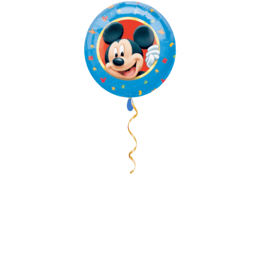 Mickey Mouse blau Ballon - 43 cm