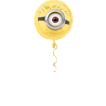 Minions Rund Ballon - 43cm
