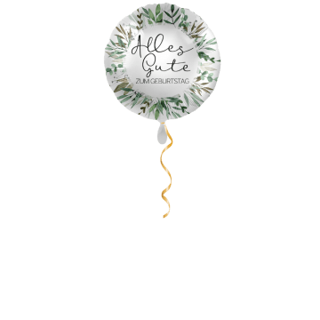 Alles Gute natürlich Ballon - 43 cm