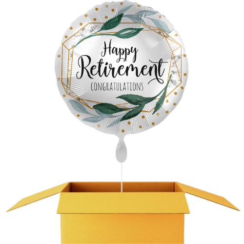 Happy Retirement Ballon - 43cm