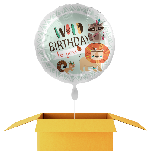 Wild Birthday to you Ballon - 43cm