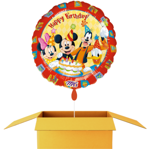 Happy Birthday Mickey und Freunde Ballon - 43cm