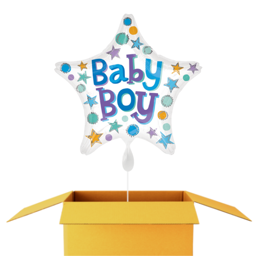 Baby boy étoile ballon - 43 cm